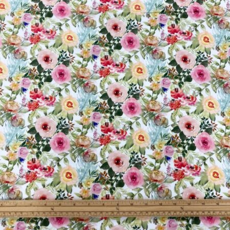 Rose and Hubble Floral Cotton Poplin - Image 5