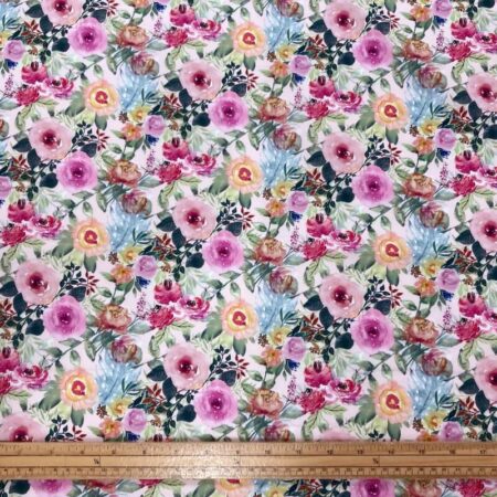 Rose and Hubble Floral Cotton Poplin - Image 9