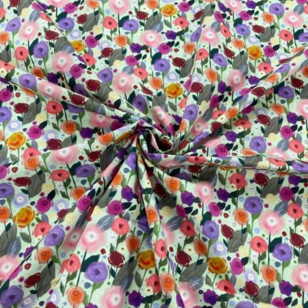 Rose and Hubble Floral Cotton Poplin - Image 17