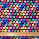 Rainbow Spot Viscose Jersey