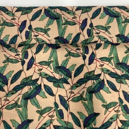 Willow Leaf Crinkle Texture Lightweight Polyester