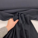Navy Wool Suiting
