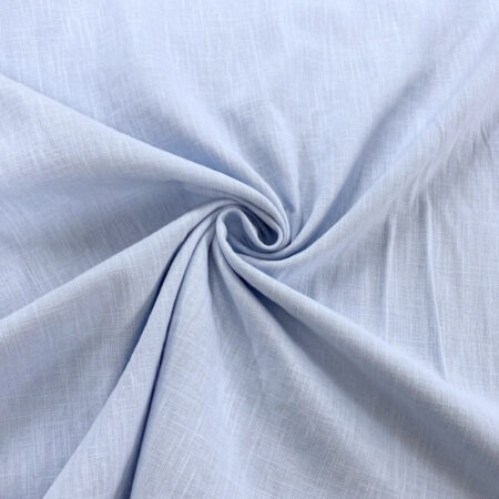 Pale Blue Pure Linen - Image 2