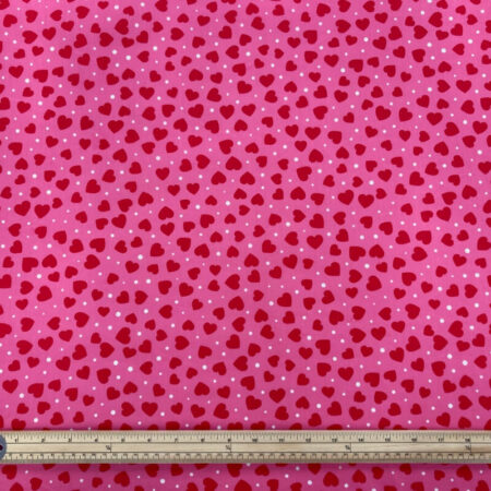 Candy Hearts Polycotton - Image 5
