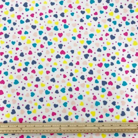 Candy Hearts Polycotton - Image 7