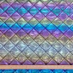Quilted Rainbow Foil Coating Fabric