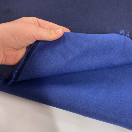 Over-dyed Blue Stretch Denim - Image 3