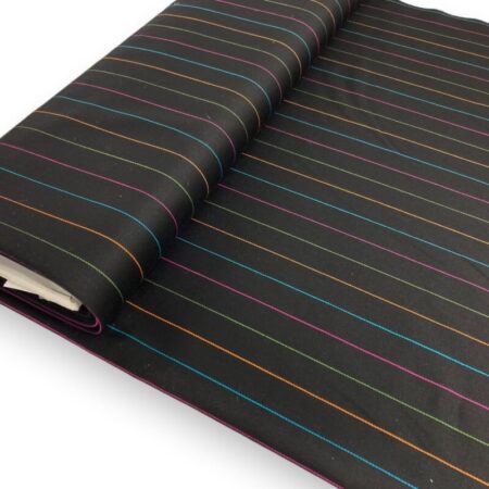 Abraham Moon Notting Hill Multi-Brights Wool Fabric