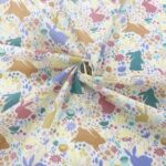 Bunnies Easter Polycotton