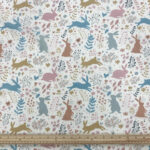 Bunnies Easter Polycotton