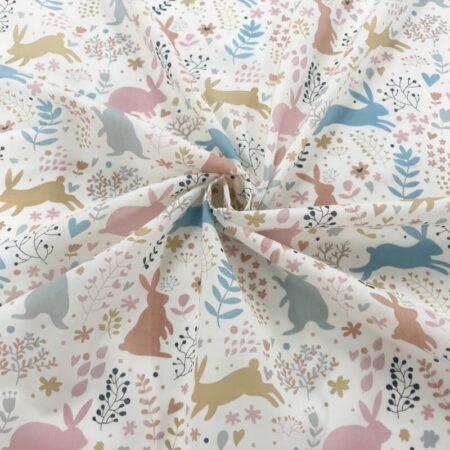 Bunnies Easter Polycotton - Image 4