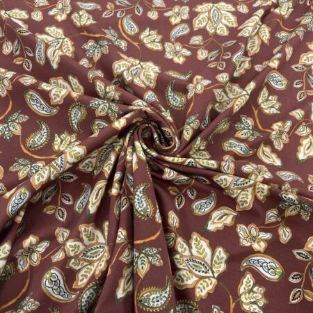Persian Flower Cotton Jersey
