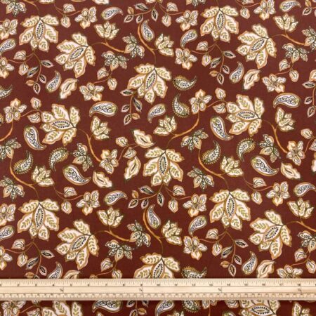 Persian Flower Cotton Jersey - Image 2