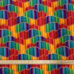 Coloured Pencils Cotton Jersey