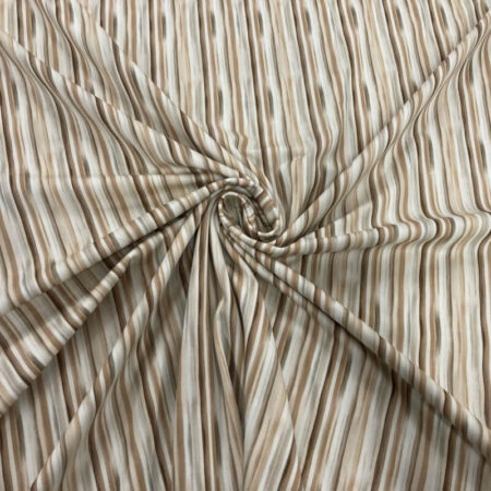 Sand Stripes Cotton Jersey - Image 2