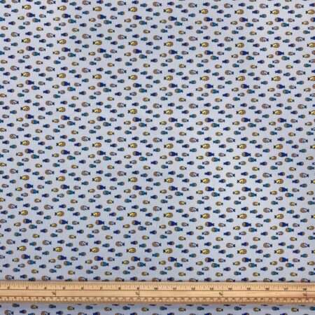 Tiny Fish Cotton Jersey - Image 3