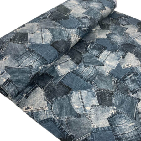 Jeans Pockets Cotton Jersey