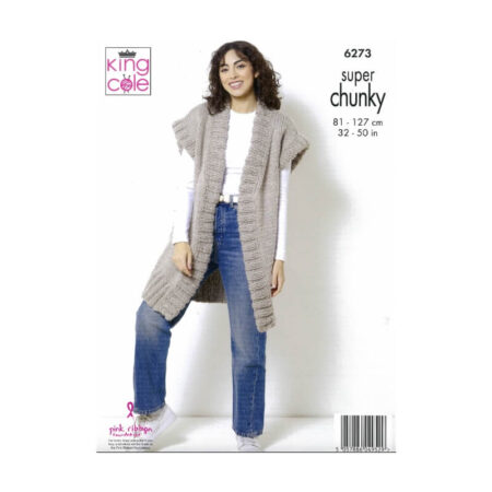 King Cole Jacket and Waistcoat Pattern 6273 - Image 2