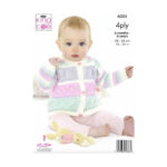 King Cole Sweater and Cardigan 6325