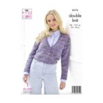 King Cole Cardigans Pattern 6173
