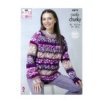 King Cole Sweaters Pattern 6270
