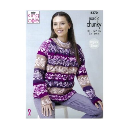 King Cole Sweaters Pattern 6270
