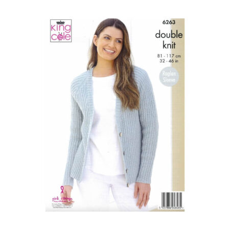 King Cole Cardigans Pattern 6263 - Image 2