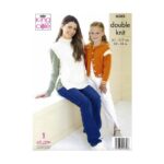 King Cole Sweaters and Cardigan Pattern 6265
