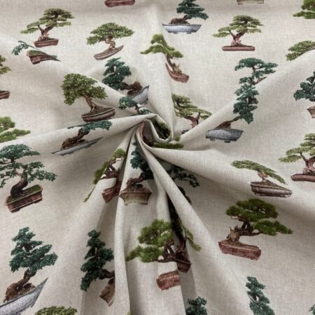 Bonsai Tree Linen Look - Image 3