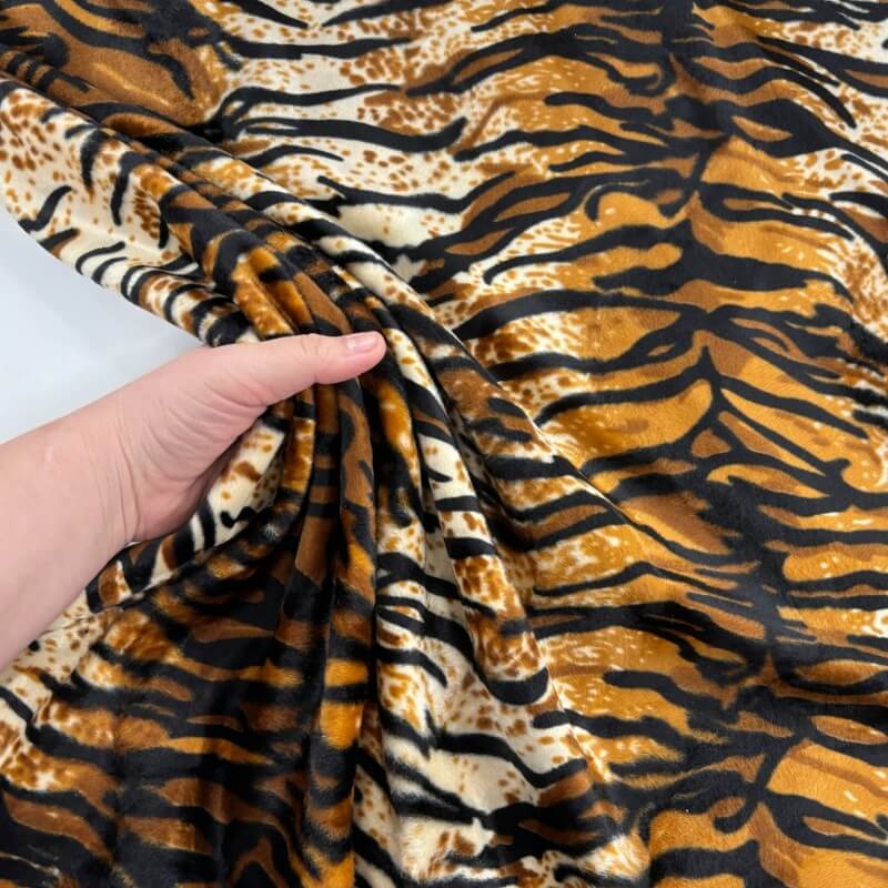 Image of Tiger Stripe Valboa Ponyskin