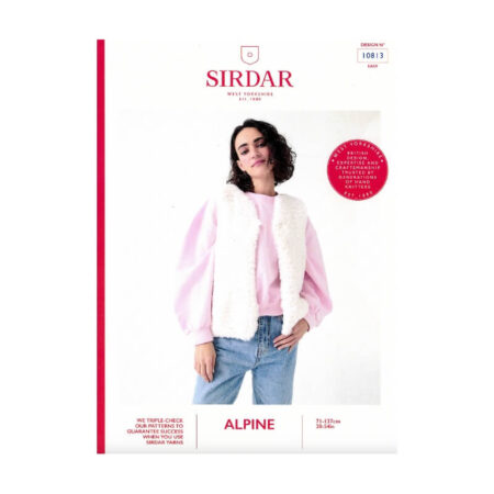Sirdar Gilet Pattern 10813