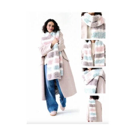 Sirdar Scarf Pattern 10814 - Image 2