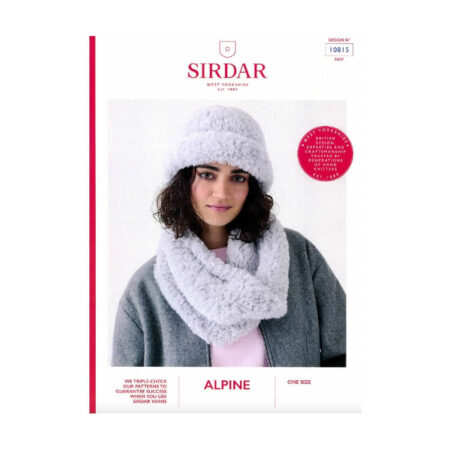 Sirdar Hat & Snood Pattern 10815