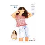 Stylecraft Crochet Sweater and Tank Pattern 10134