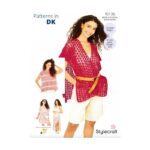 Stylecraft Crochet Beach Cover Ups Pattern 10136
