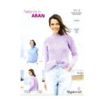 Stylecraft Sweater and Tank Top Pattern 10116
