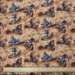 Dirt Bike Motorcross Cotton