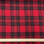 Red Plaid British Wool