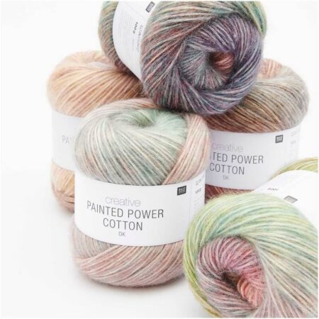 Rico Creative Painted Power Cotton DK 100g