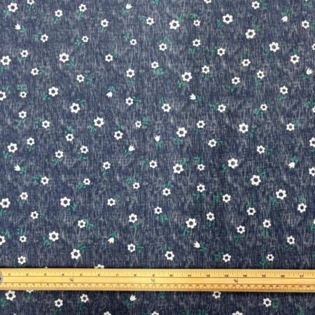White Daisy Chambray - Image 2
