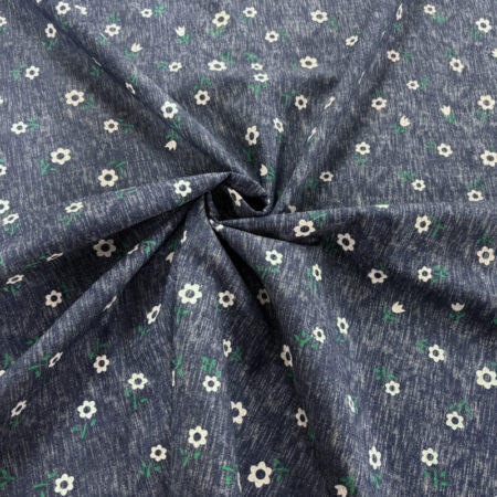 White Daisy Chambray - Image 3