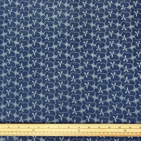 Anglaise Embroidery-Look Chambray - Image 2
