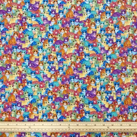 Cool Cats Quilting Cotton - Image 3