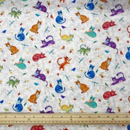 Cool Cats Quilting Cotton - Image 5