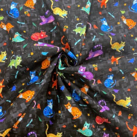 Cool Cats Quilting Cotton - Image 6