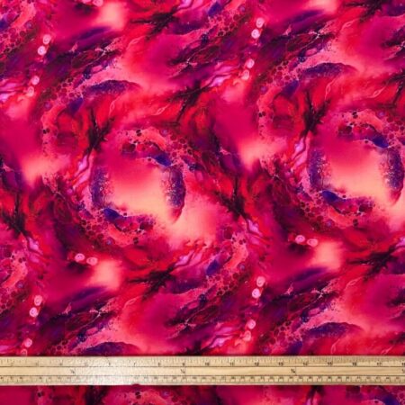 Love Potion Red-Pink Cotton jersey - Image 3