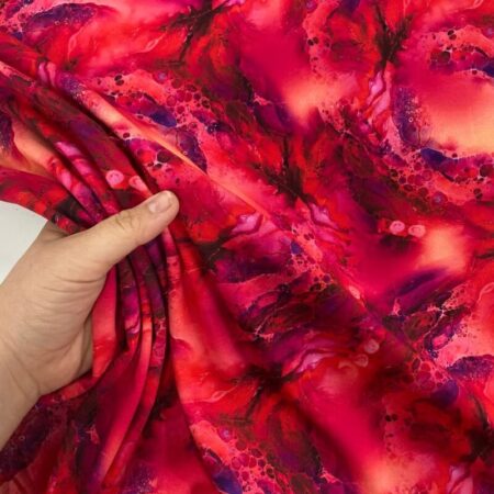 Love Potion Red-Pink Cotton jersey