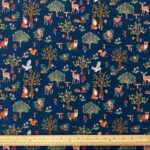 Forest Wonder Woodland Animals Cotton