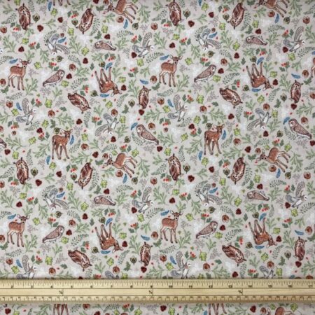 Forest Wonder Woodland Animals Cotton - Image 3