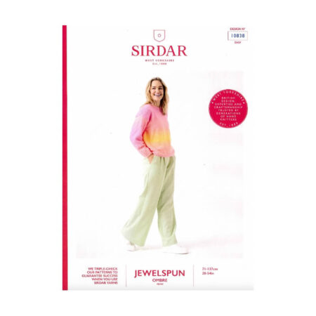Sirdar Sweater Pattern 10838